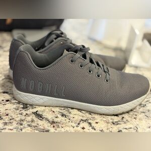 NoBull Grey Superfabric Trainer Athletic Shoes Lifting Mens 8 Women’s 9.5